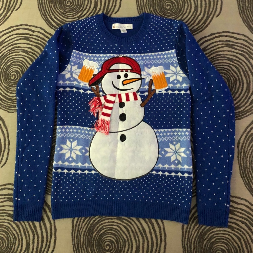 ⛄️ Snowman Ugly Christmas Sweater ⛄️